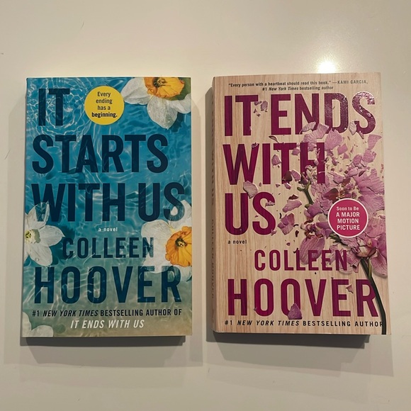 Other - Colleen Hoover book set - It Starts With Us & It Ends With Us